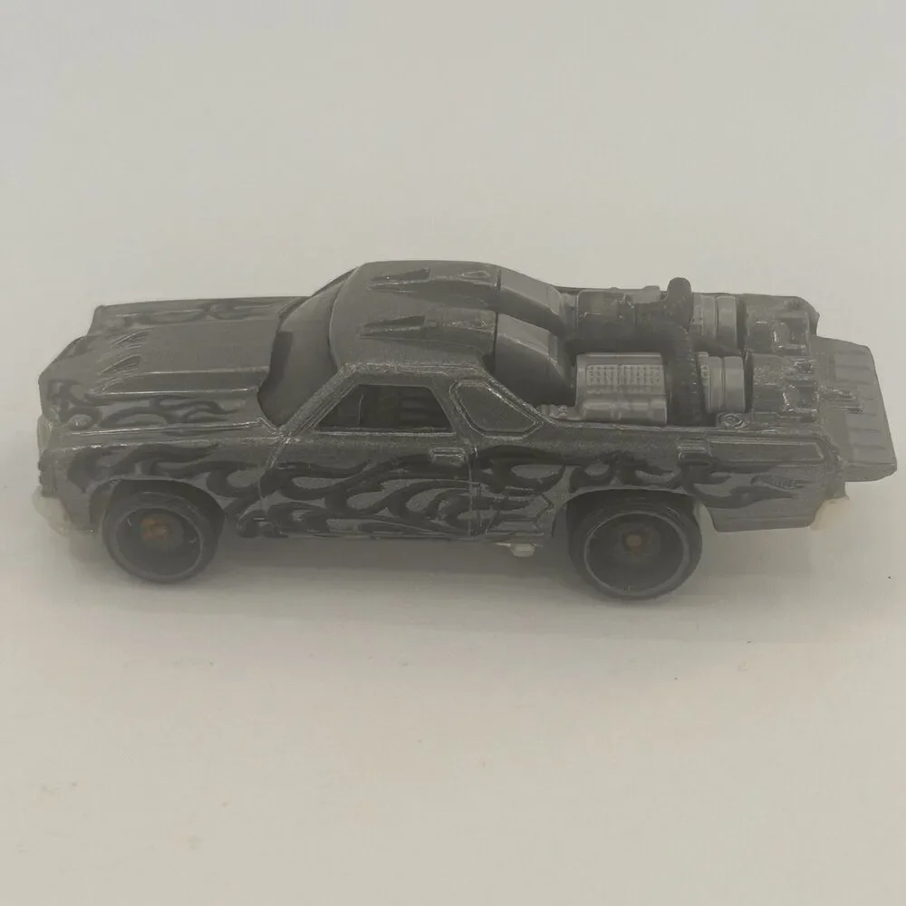 2012 Hot Wheels Dream Garage Gray Custom '71 Chevy El Camino Die-Cast 1:64